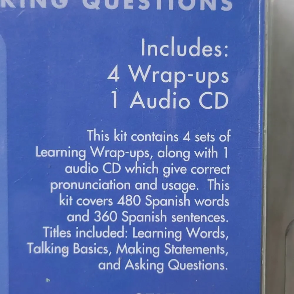 Learning Wrap-Ups: Spanish Introductory Kit NEW / SEALED
